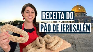 RECIPE FOR THE BEST JERUSALEM BREAD! A taste of Israel at your home! (English subtitles)