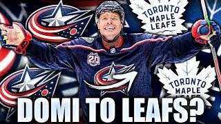 MAX DOMI TO LEAFS? Columbus  Blue Jackets & Toronto Maple Leafs News & Trade Rumours—NHL Today 2022