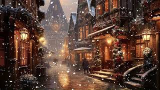 DELIGHTFUL CHRISTMAS INSTRUMENTAL AMBIANCE- With Snow, Animated Ambient Holiday Music for Anxiety