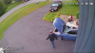 Saab 9-5 timelapse engine removal
