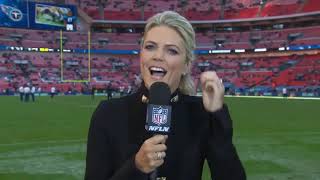 NFL Reporters Getting Hit Compilation