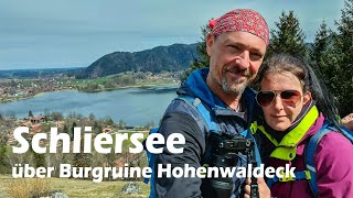 Wanderung Schliersee über Burgruine Hohenwaldeck