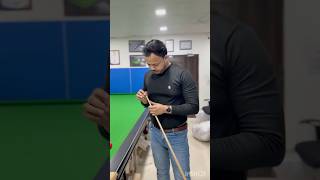 Snooker Straight Shots Practice By Simple Trick #snooker #billiards #shortsvideo #viralshort #yt