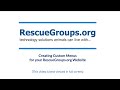 Creating Custom Menus In RescueGroups.org