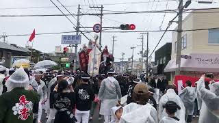 令和５年熊取だんじり祭り本宮　午後曳行　朝代