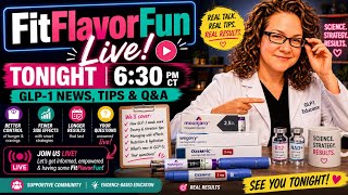 GLP1 LIVE: Honest Answers To REAL Questions Mounjaro Foundayo Wegovy Retatrutide Ozempic