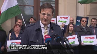 Zsidó: származása miatt nem lehetett a Jobbik képviselőjelöltje Jakab Péter