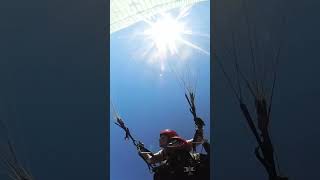 Tandem paragliding ( spiral )