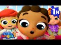 Jill's Pajama Party Surprise | Little Angel | Melody Time: Moonbug Kids Songs