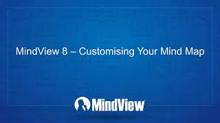 MindView 8 - Customizing Your Mind Map