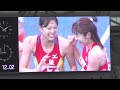 4k 決勝を掛けた争い 兒玉芽衣＆青山華依 u0026福部真子 成年女子100m　準決勝全組　栃木国体2022　2022年10月7日 金 　カンセキスタジアム