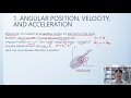 lec65 物理 一 angular position velocity and acceleration…