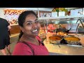 what food in a cruise ship restaurant how breakfast buffet look in cruise usa telugu vlogs