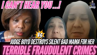 Judge Boyd Shreds Quietly Bad Mama In Court For Terrible Offenses | NEVER BEFORE SEEN | 4K