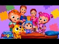 10 In The Bed (Camping)🏕️ Little Angel Nursery Rhymes | 123 Songs For Kids | Toddler Learning Songs