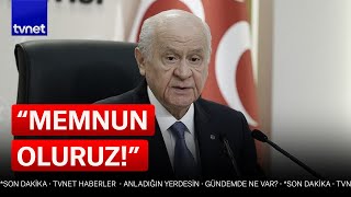 Bahçeli'den dikkat çeken 'İmralı ziyareti' açıklaması!