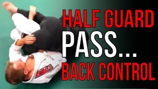 SLICK. Half Guard Pass to Back Control - Soul Fighters BJJ