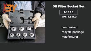 Product review: 7pcs Oil Filter Socket Set A1118.