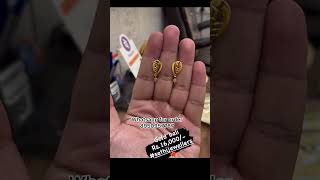 Only 2 gram gold earring #ytshorts #goldearrings #sonekibalichhotiwali #hoopearrings