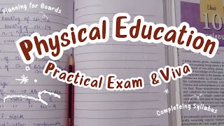 ✨Intro + Physical Education Practical Exam \u0026Viva Experience😲🔥 | Class 12 | CBSE