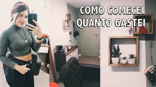 DESABAFO | DESISTI DA ARQUITETURA E ABRI UM SALÃO DE BELEZA 😱 quanto gastei, depressão, faculdade ✨