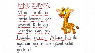 1. sınıf okuma metin okuma çalışması  hızlı okumayı öğreniyorum #birincisınıf #okuma #ilkokul