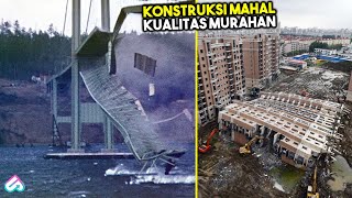 BELUM DIPAKAI SUDAH AMBRUK! Inilah 10 Kesalahan Konstruksi Paling Memalukan yang Gagal Diresmikan