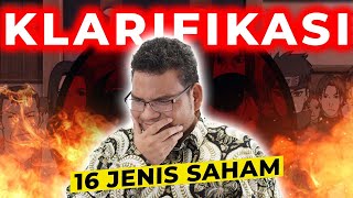 ⛔ MAAF 🙏🙏🙏| ALASAN BENNIX TAKEDOWN SERIAL 16 JENIS SAHAM