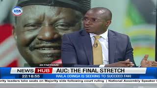 The Final Stretch of AUC chairmanship race: Raila's advantage over the other candidates explained