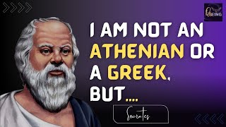 Best Socrates' Quotes you need to Know before 40|Life changing quotes|Quotes being|#6