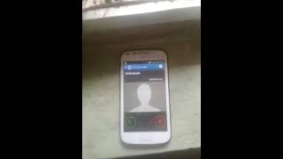 Samsung galaxy core incoming call