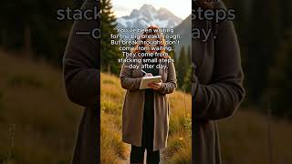 Breakthroughs Don T Come From Waiting