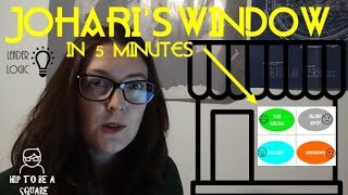 Johari window example in 5 minutes