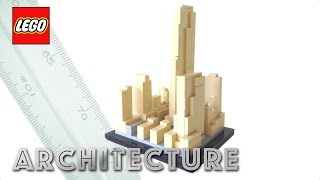 LEGO Architecture Rockefeller Center Review! LEGO 21007