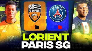 🔴 LORIENT - PSG / Choc énorme au Moustoir ! ( fcl vc paris ) | LIGUE 1 - LIVE/DIRECT