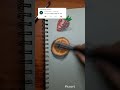 3d drawing of an orange tutorial