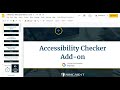 Accessibility Checker Add-on | Docs, Slides, & Sheets