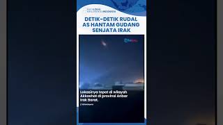 Mencekam! Puluhan Rudal Gempur Gudang Senjata milik Hashd al-Shaabi di Irak