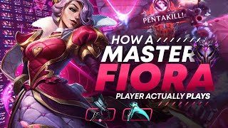 How a Masters Fiora Player ACTUALLY Plays Ranked (with notes)