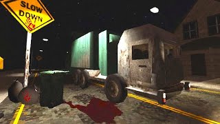 Cleaning Redville - A Garbage Truck Driving Horror Game Where You Clean Up The Streets at Night!