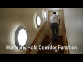 ASD Lighting PLC | Product Demo | Harmony Halo Corridor Function Example