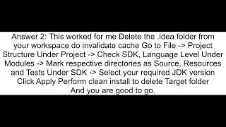 Error -andgt java package org springframework boot does not exist