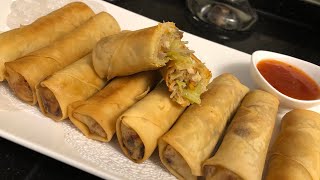 Recipe for spring roll/Loempia