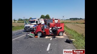 GŁOGÓW. Śmiertelny wypadek, nie żyje 76 latek