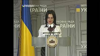 Брифінг 01.12.2020 Ірина Борзова