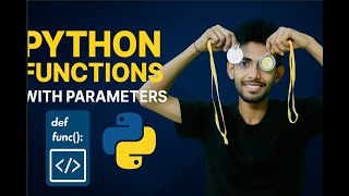 Python Functions with Parameters | Beginner Friendly Tutorial #python,#programming steps,