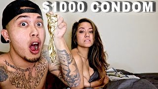 $1 Condom Vs. $1000 Condom!!