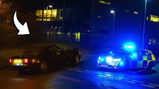 Police Close Every Location! - Modified Cars Leaving a Car Meet!