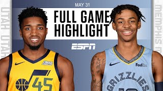 Utah Jazz at Memphis Grizzlies | Full Game Highlights