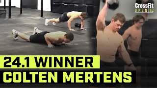 Colten Mertens Posts Fastest Score in CrossFit Open Workout 24.1